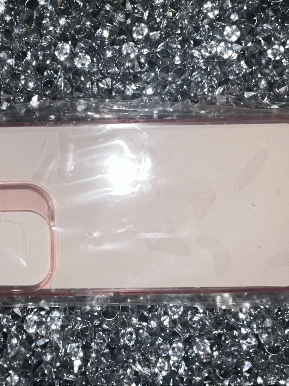 iPhone 15 Clear Pink Protective Phone Case - Unbranded